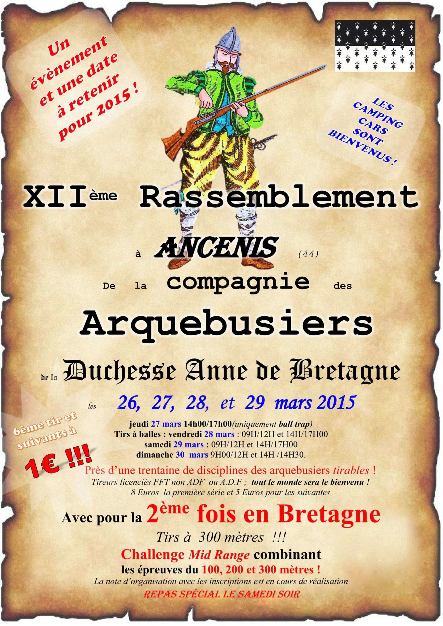 affiche Rassemblement 2015 Ancenis